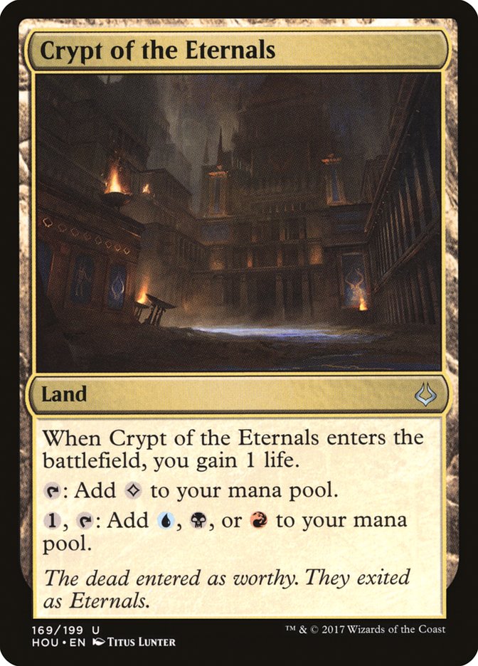 Crypt of the Eternals [Hour of Devastation] MTG Single Magic: The Gathering | Red Claw Gaming