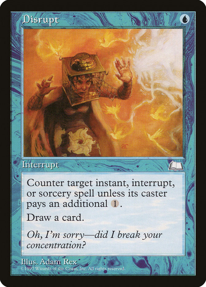 Disrupt [Weatherlight] MTG Single Magic: The Gathering | Red Claw Gaming
