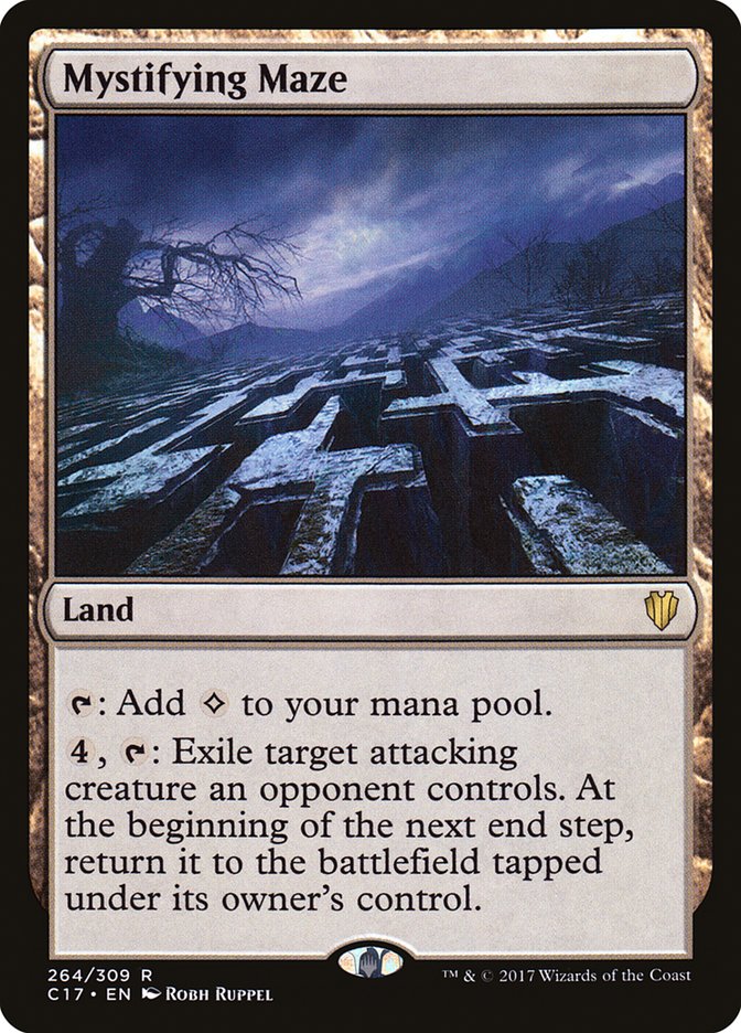 Mystifying Maze [Commander 2017] MTG Single Magic: The Gathering | Red Claw Gaming