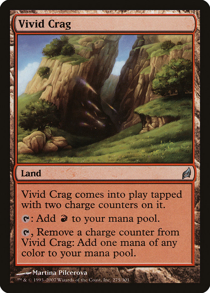 Vivid Crag [Lorwyn] MTG Single Magic: The Gathering | Red Claw Gaming