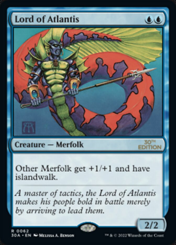 Lord of Atlantis [30th Anniversary Edition] MTG Single Magic: The Gathering | Red Claw Gaming
