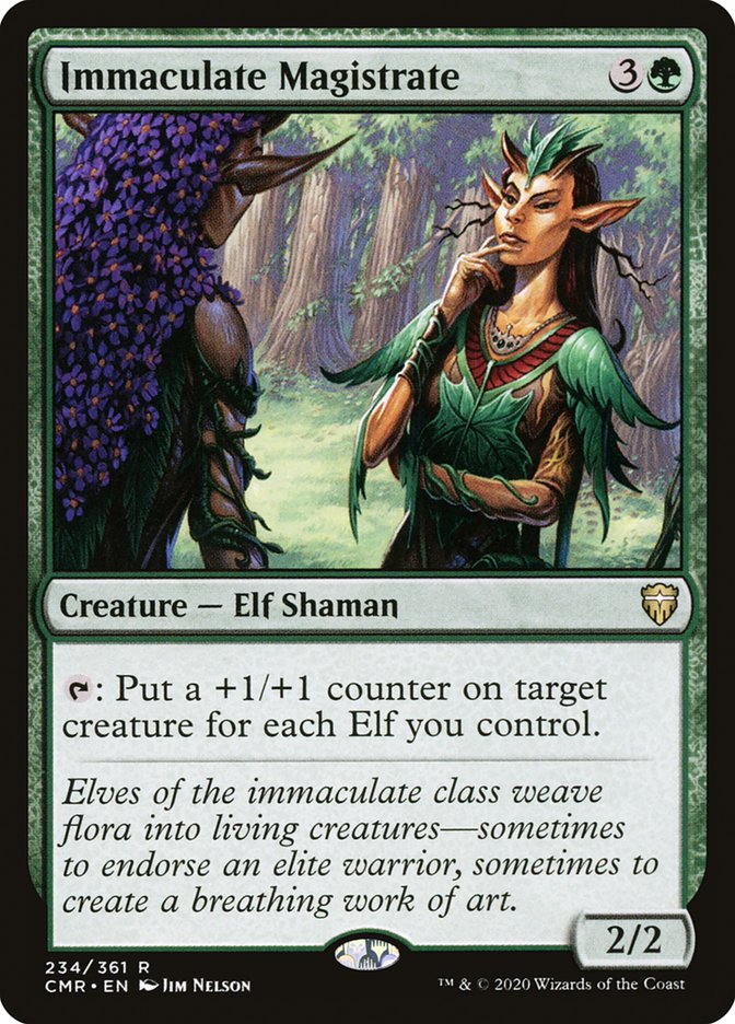 Immaculate Magistrate [Commander Legends] MTG Single Magic: The Gathering | Red Claw Gaming