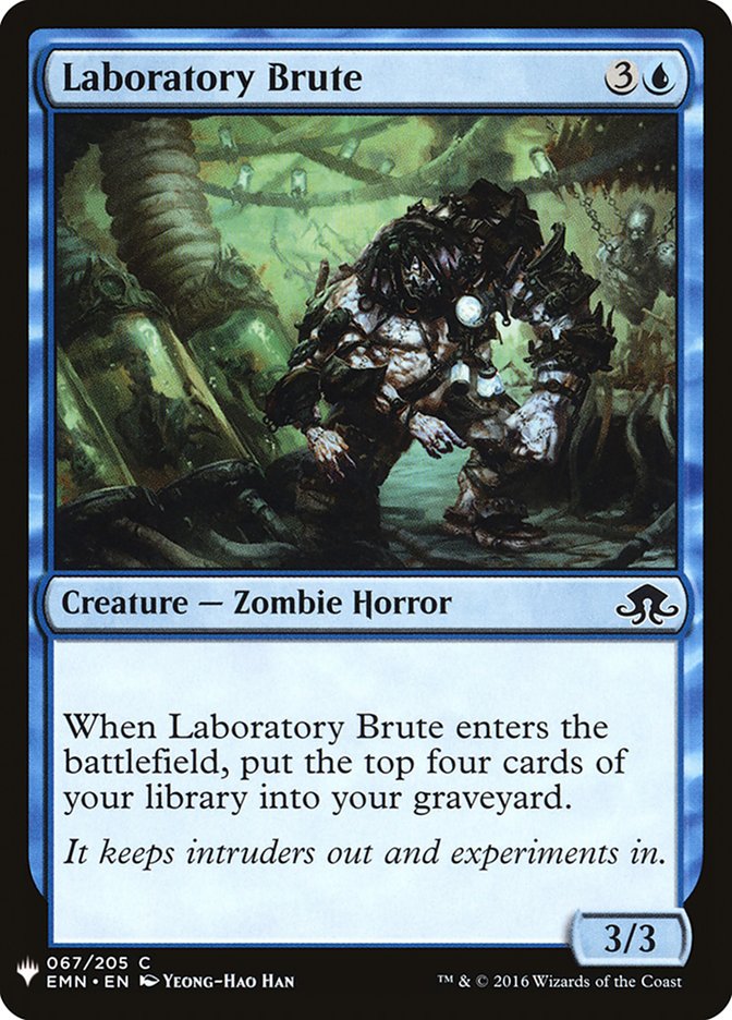 Laboratory Brute [Mystery Booster] MTG Single Magic: The Gathering    | Red Claw Gaming