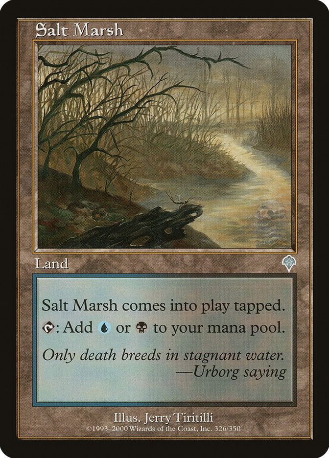 Salt Marsh [Invasion] MTG Single Magic: The Gathering | Red Claw Gaming