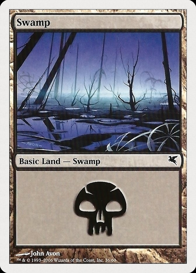 Swamp (36) [Hachette UK] MTG Single Magic: The Gathering | Red Claw Gaming