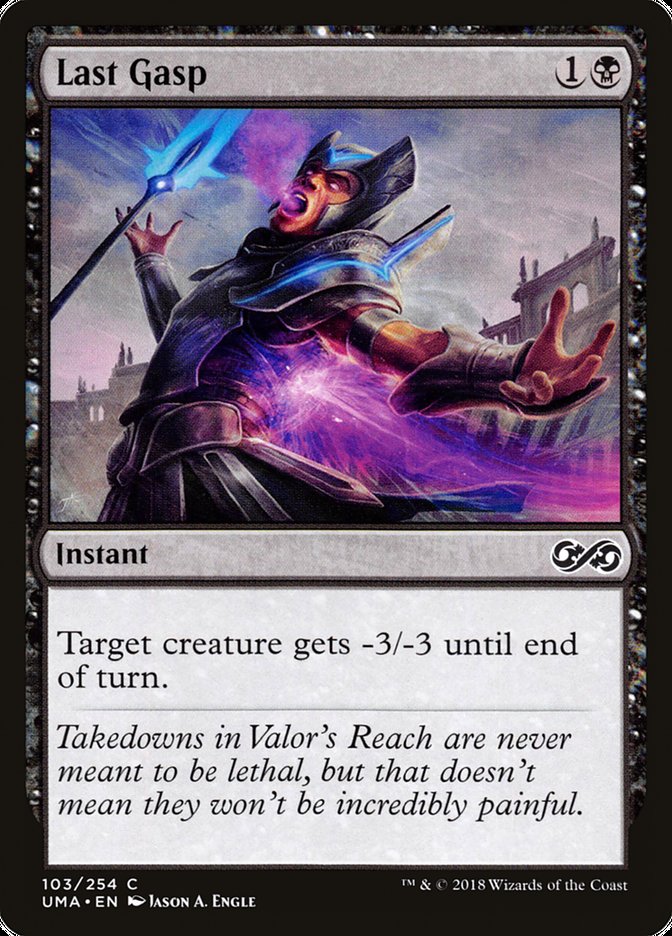 Last Gasp [Ultimate Masters] MTG Single Magic: The Gathering | Red Claw Gaming