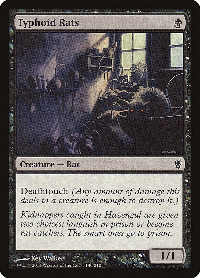 Typhoid Rats [Conspiracy] MTG Single Magic: The Gathering | Red Claw Gaming