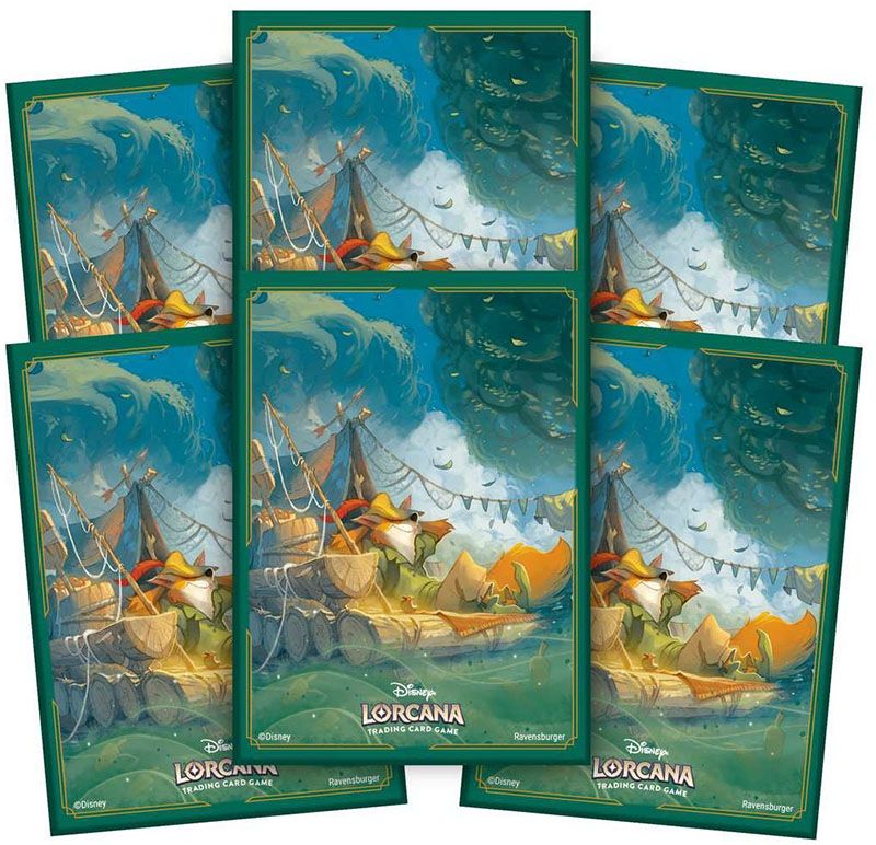Card Sleeves (Robin Hood / 65-Pack) Lorcana Sealed Disney | Red Claw Gaming