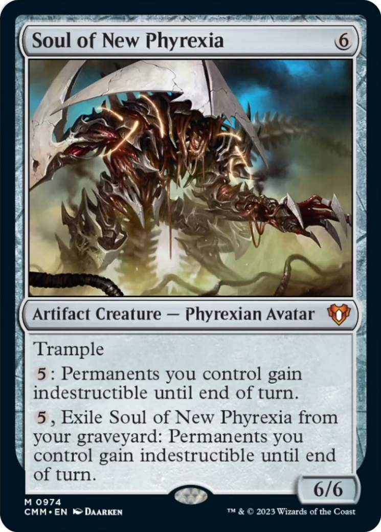 Soul of New Phyrexia [Commander Masters] MTG Single Magic: The Gathering | Red Claw Gaming