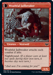 Weary Prisoner // Wrathful Jailbreaker [Innistrad: Crimson Vow] MTG Single Magic: The Gathering | Red Claw Gaming