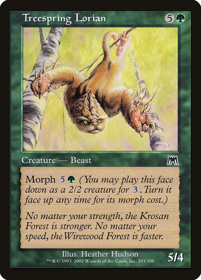 Treespring Lorian [Onslaught] MTG Single Magic: The Gathering | Red Claw Gaming