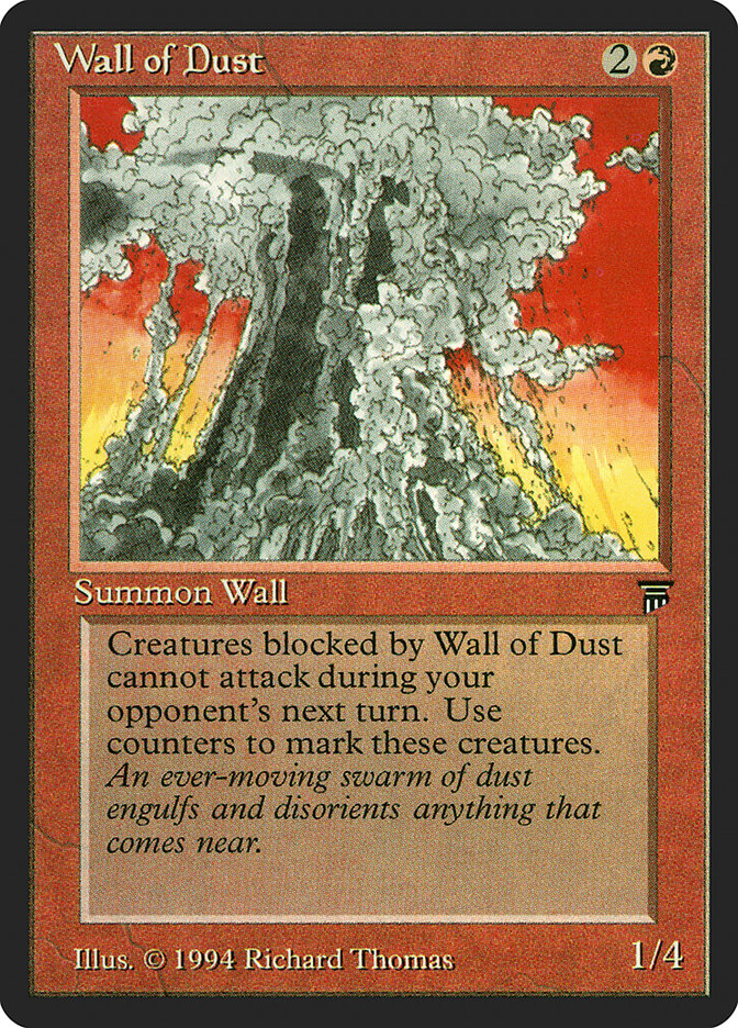 Wall of Dust [Legends] MTG Single Magic: The Gathering | Red Claw Gaming