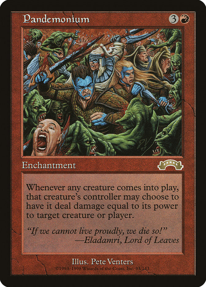 Pandemonium [Exodus] MTG Single Magic: The Gathering | Red Claw Gaming