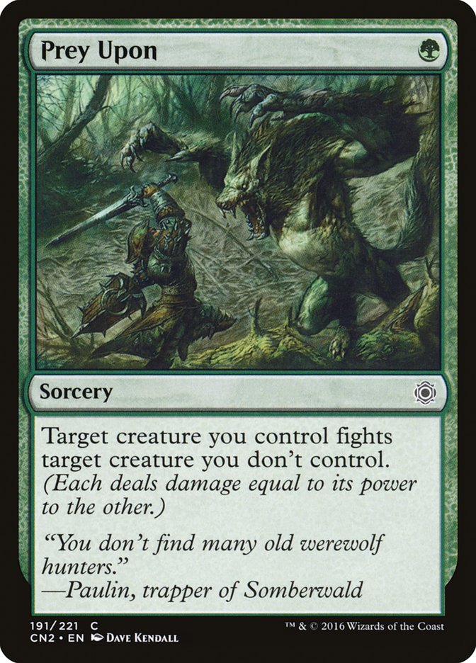 Prey Upon [Conspiracy: Take the Crown] MTG Single Magic: The Gathering | Red Claw Gaming