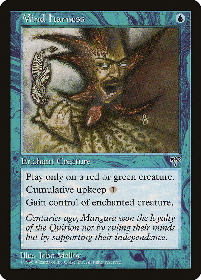 Mind Harness [Mirage] MTG Single Magic: The Gathering | Red Claw Gaming