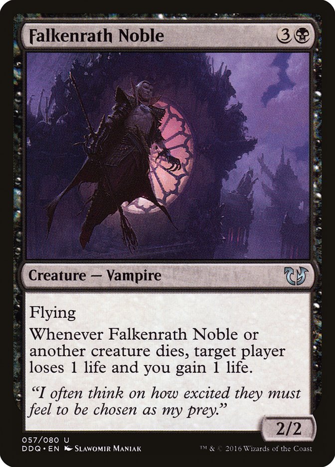 Falkenrath Noble [Duel Decks: Blessed vs. Cursed] MTG Single Magic: The Gathering | Red Claw Gaming