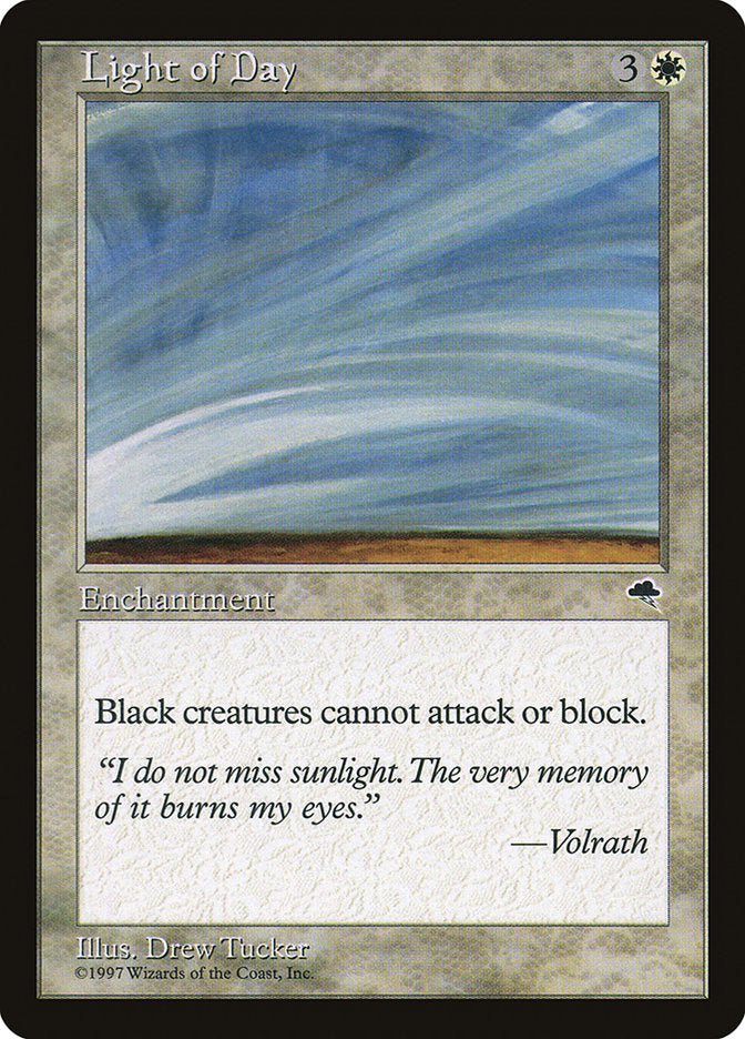 Light of Day [Tempest] MTG Single Magic: The Gathering | Red Claw Gaming