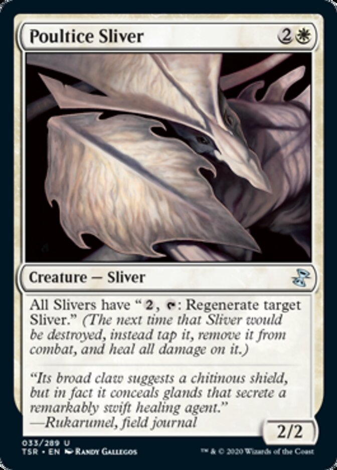 Poultice Sliver [Time Spiral Remastered] MTG Single Magic: The Gathering | Red Claw Gaming