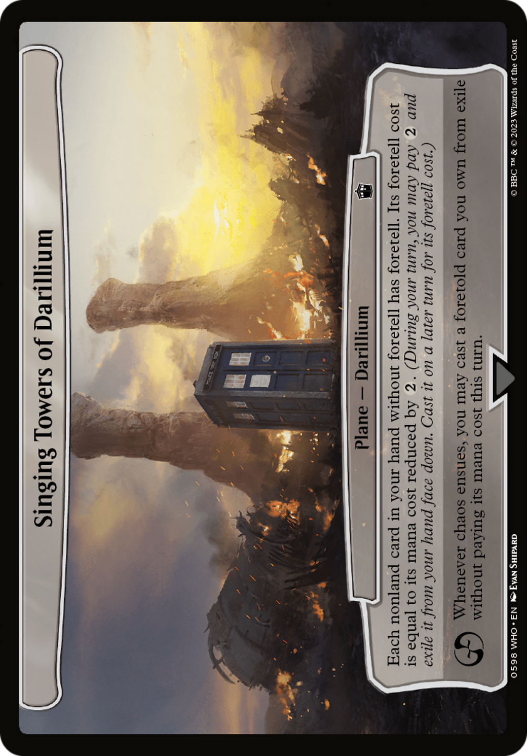 Singing Towers of Darillium [Doctor Who] MTG Single Magic: The Gathering | Red Claw Gaming