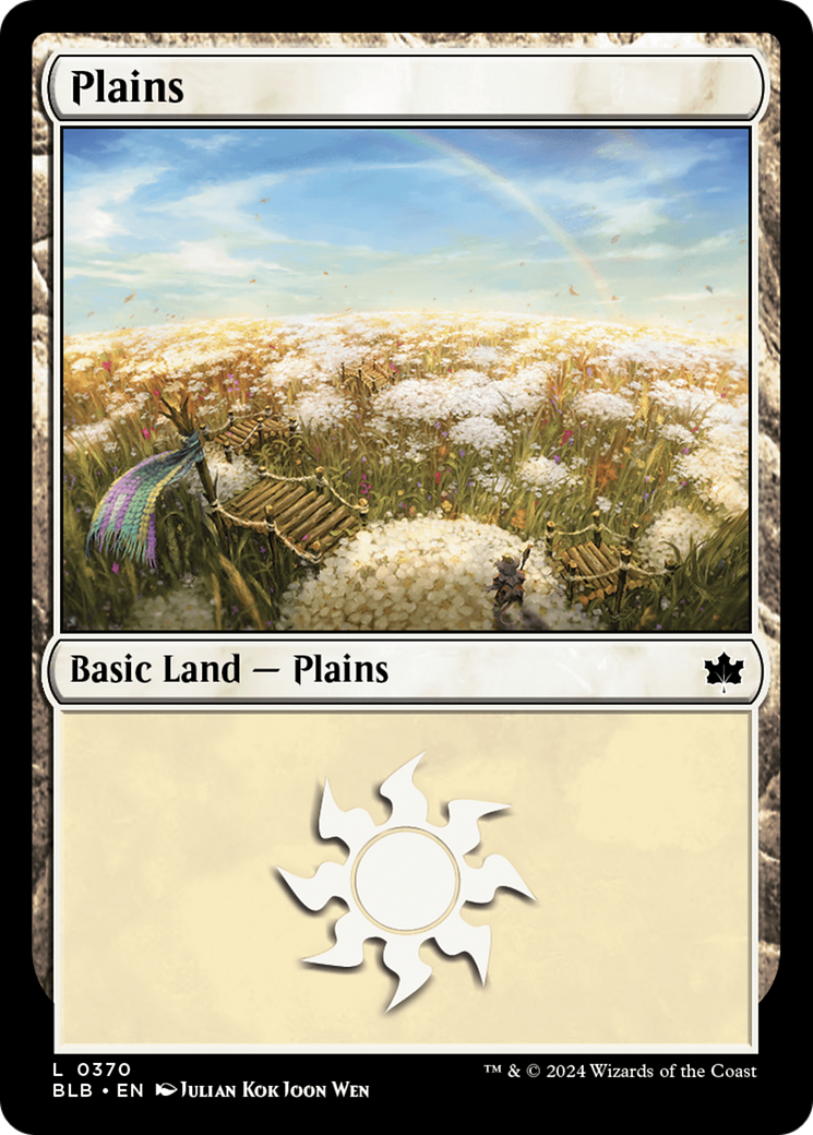 Plains (0370) [Bloomburrow] MTG Single Magic: The Gathering | Red Claw Gaming