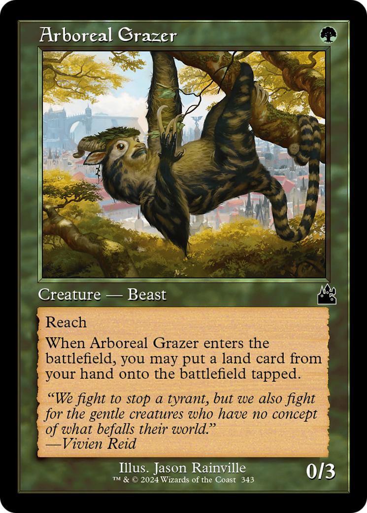 Arboreal Grazer (Retro Frame) [Ravnica Remastered] MTG Single Magic: The Gathering | Red Claw Gaming