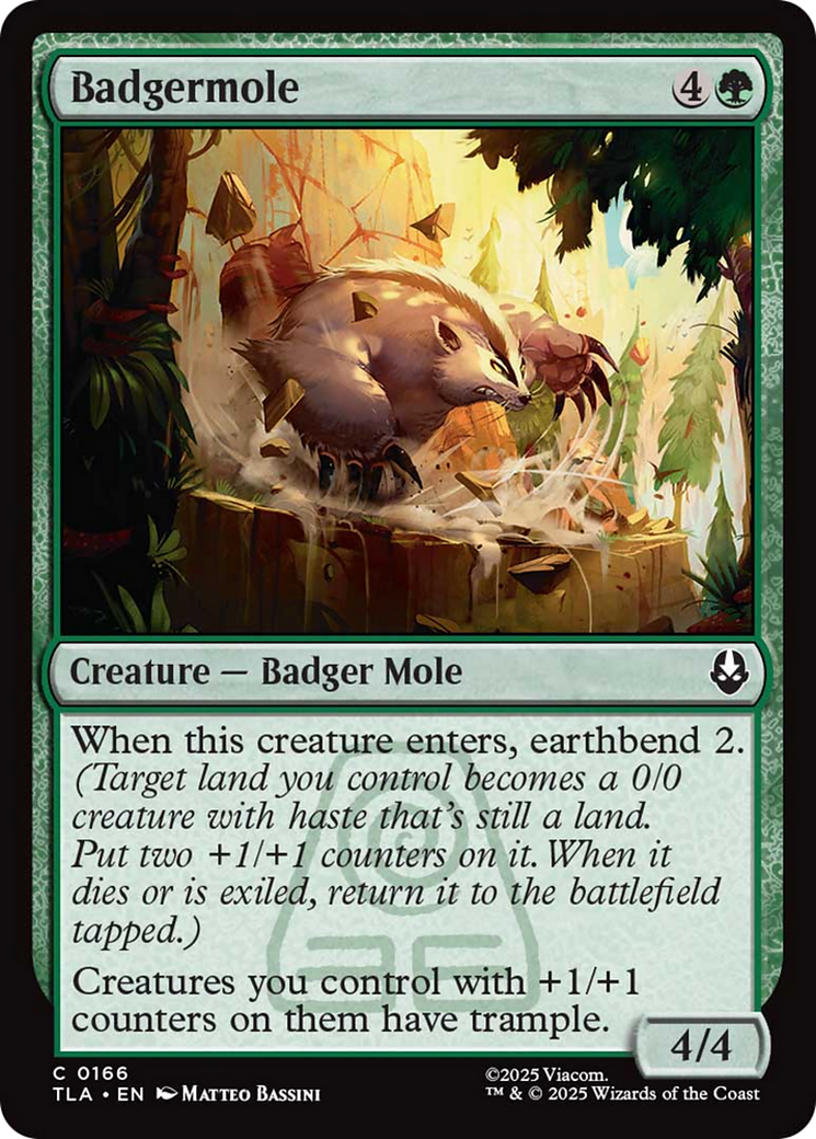 Badgermole [Avatar: The Last Airbender] MTG Single Magic: The Gathering | Red Claw Gaming