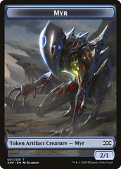 Eldrazi Spawn // Myr (007) Double-Sided Token [Double Masters Tokens] MTG Single Magic: The Gathering | Red Claw Gaming