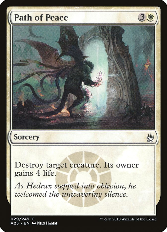 Path of Peace [Masters 25] MTG Single Magic: The Gathering | Red Claw Gaming