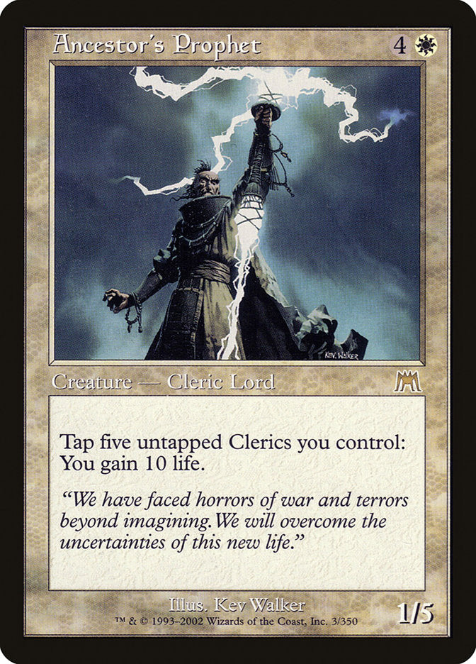 Ancestor's Prophet [Onslaught] MTG Single Magic: The Gathering | Red Claw Gaming