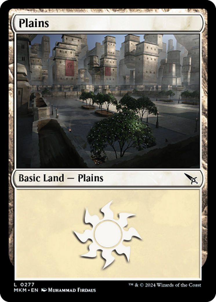 Plains (0277) [Murders at Karlov Manor] MTG Single Magic: The Gathering    | Red Claw Gaming