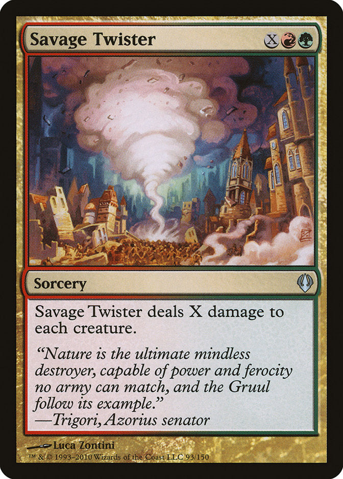 Savage Twister [Archenemy] MTG Single Magic: The Gathering | Red Claw Gaming