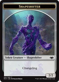 Shapeshifter (001) // Rhino (013) Double-Sided Token [Modern Horizons Tokens] MTG Single Magic: The Gathering    | Red Claw Gaming