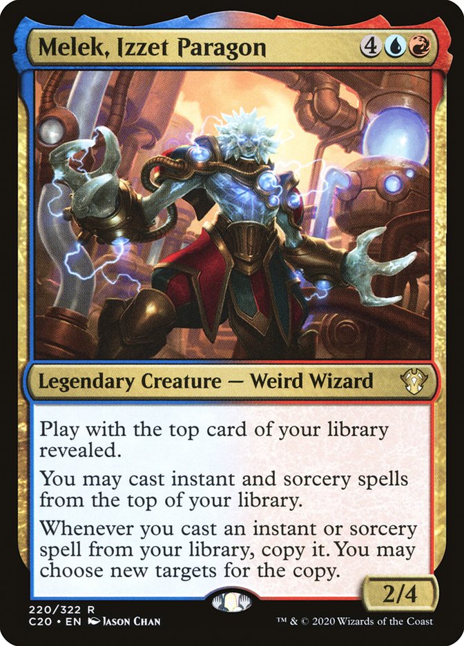 Melek, Izzet Paragon [Commander 2020] MTG Single Magic: The Gathering | Red Claw Gaming