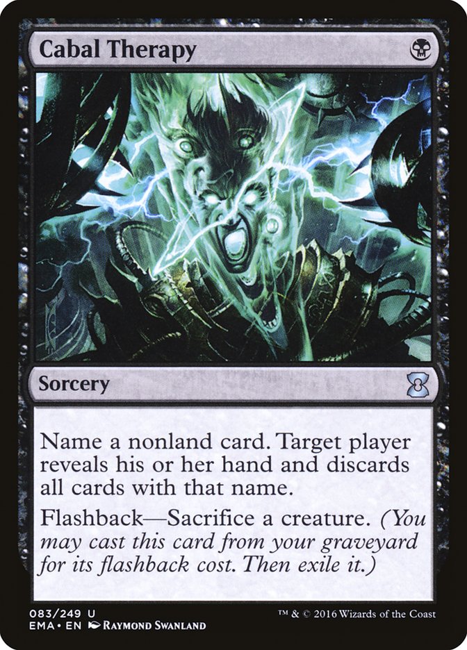 Cabal Therapy [Eternal Masters] MTG Single Magic: The Gathering | Red Claw Gaming