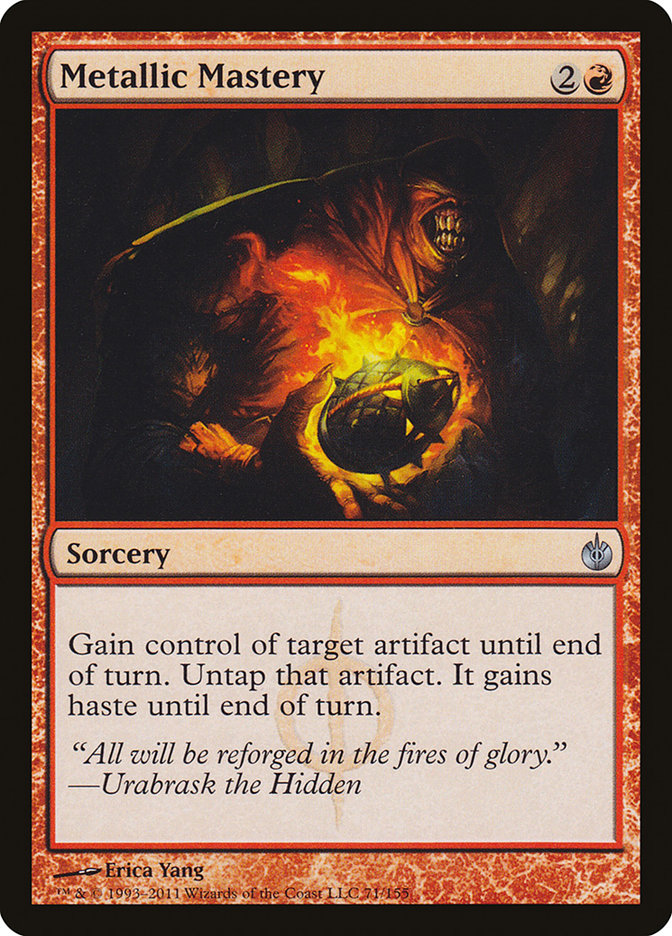 Metallic Mastery [Mirrodin Besieged] MTG Single Magic: The Gathering | Red Claw Gaming