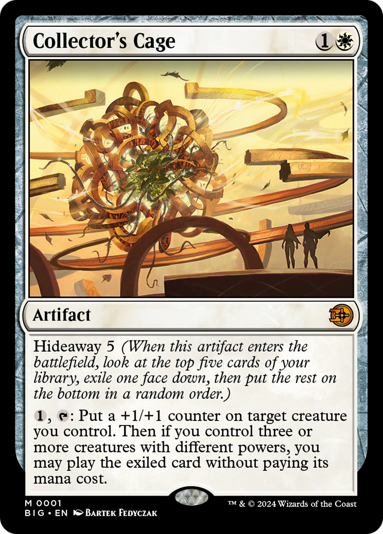 Collector's Cage [Outlaws of Thunder Junction: The Big Score] MTG Single Magic: The Gathering | Red Claw Gaming