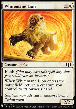 Whitemane Lion [The List] MTG Single Magic: The Gathering | Red Claw Gaming