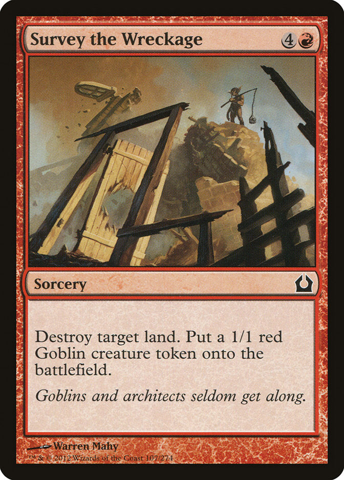 Survey the Wreckage [Return to Ravnica] MTG Single Magic: The Gathering | Red Claw Gaming