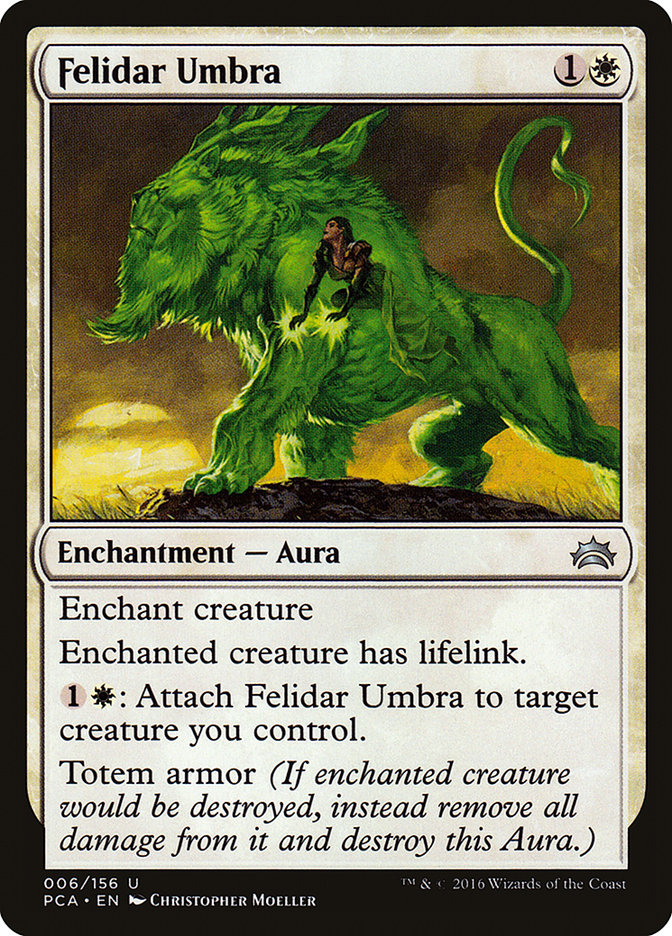 Felidar Umbra [Planechase Anthology] MTG Single Magic: The Gathering | Red Claw Gaming