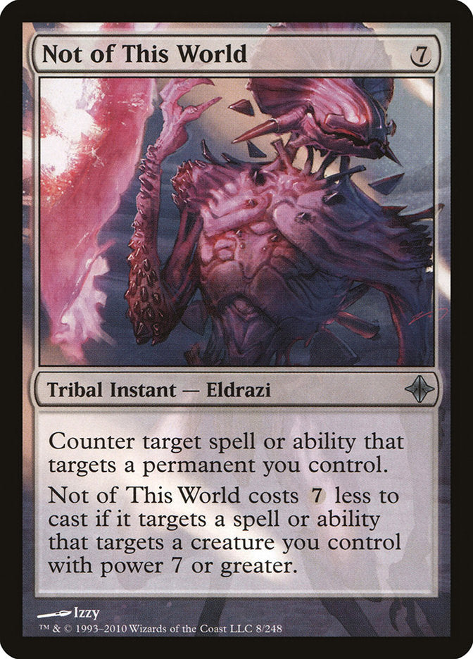 Not of This World [Rise of the Eldrazi] MTG Single Magic: The Gathering | Red Claw Gaming
