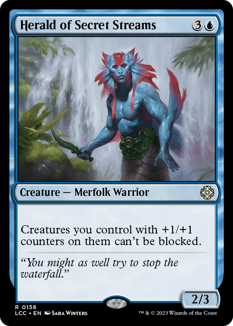 Herald of Secret Streams [The Lost Caverns of Ixalan Commander] MTG Single Magic: The Gathering | Red Claw Gaming