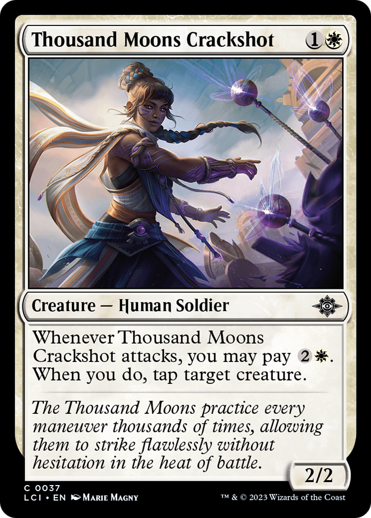 Thousand Moons Crackshot [The Lost Caverns of Ixalan] MTG Single Magic: The Gathering    | Red Claw Gaming
