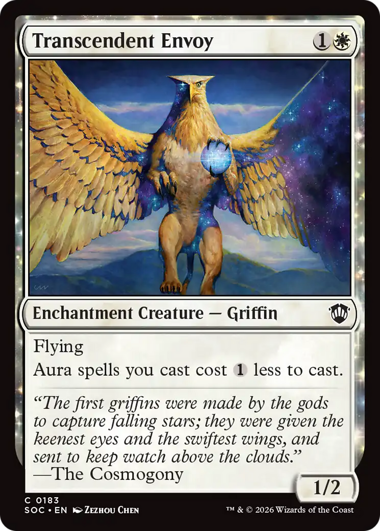 Transcendent Envoy [Secrets of Strixhaven Commander] MTG Single Magic: The Gathering | Red Claw Gaming