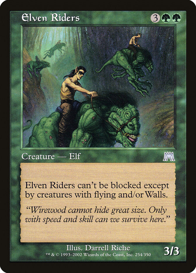 Elven Riders [Onslaught] MTG Single Magic: The Gathering | Red Claw Gaming