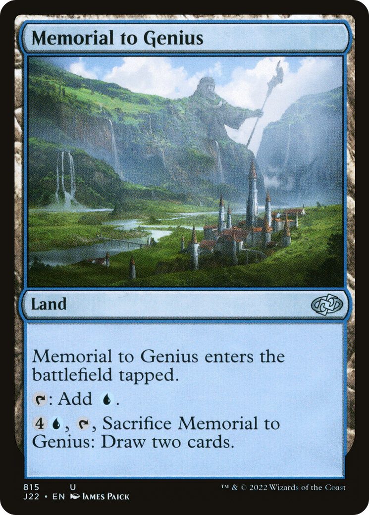 Memorial to Genius [Jumpstart 2022] MTG Single Magic: The Gathering | Red Claw Gaming