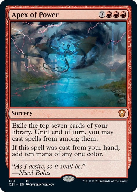 Apex of Power [Commander 2021] MTG Single Magic: The Gathering | Red Claw Gaming