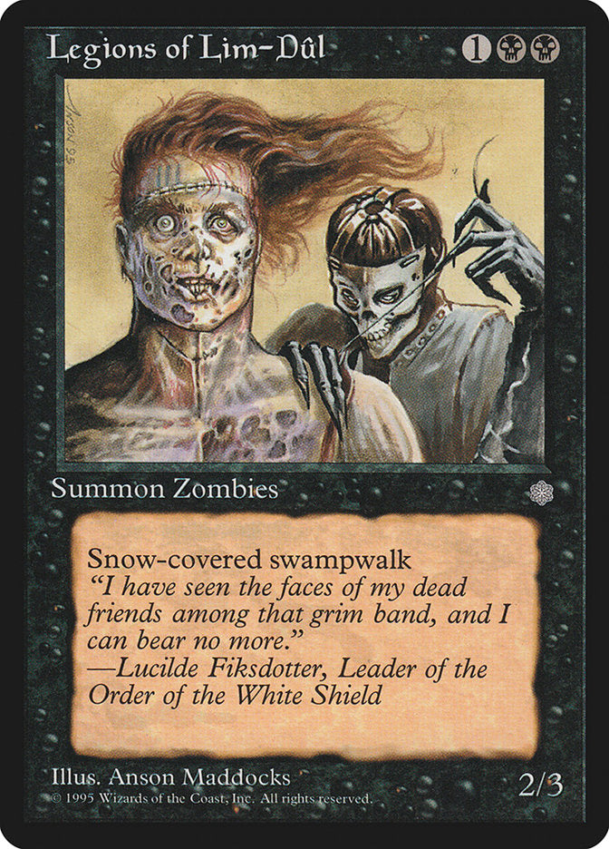 Legions of Lim-Dul [Ice Age] MTG Single Magic: The Gathering | Red Claw Gaming