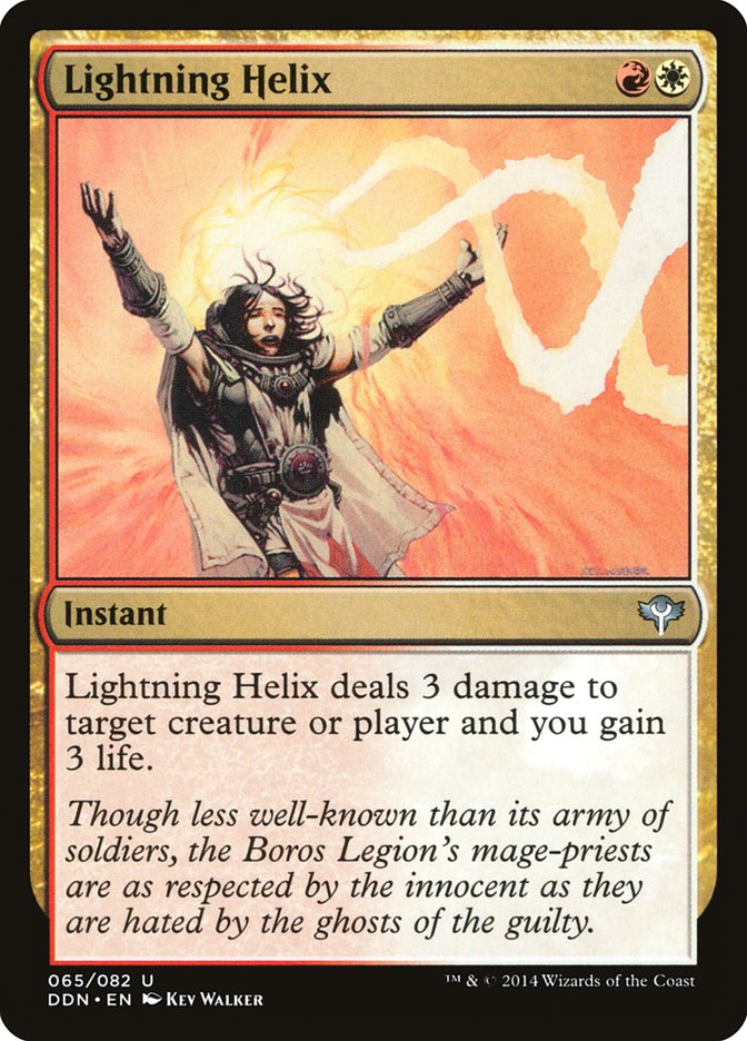 Lightning Helix [Duel Decks: Speed vs. Cunning] MTG Single Magic: The Gathering | Red Claw Gaming