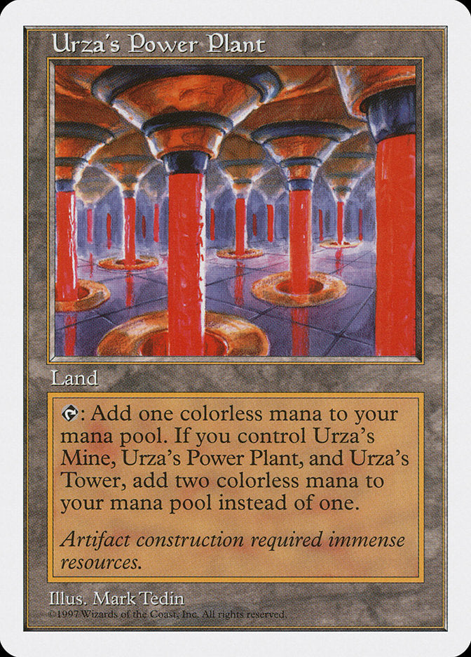 Urza's Power Plant [Fifth Edition] MTG Single Magic: The Gathering | Red Claw Gaming