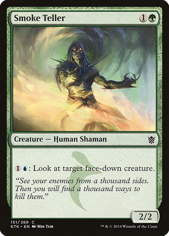 Smoke Teller [Khans of Tarkir] MTG Single Magic: The Gathering | Red Claw Gaming
